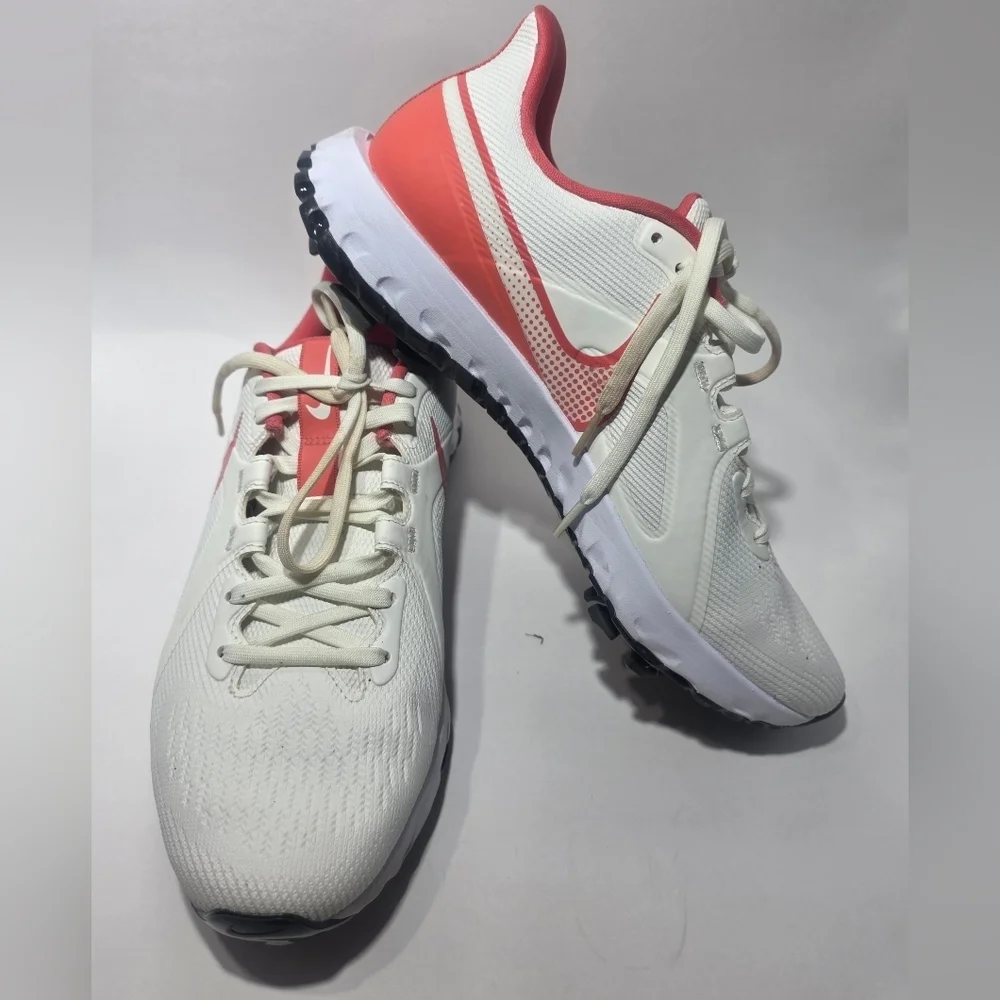 Nike React Infinity Pro Golf Shoes Sail Magic Ember White Men’s 9 CT6620-104 - Picture 5 of 7